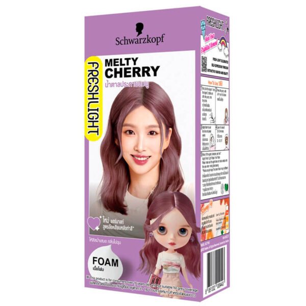 เฟรชไลท์โฟมเปลี่ยนสีผมสีน้ำตาลประกายชมพู - Image 2