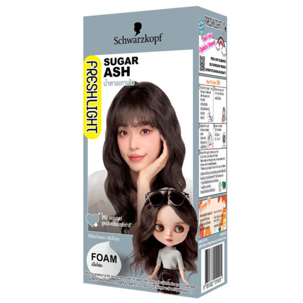 เฟรชไลท์โฟมเปลี่ยนสีผมน้ำตาลเทาเข้ม - Image 2